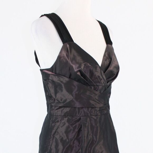 Banana Republic purple A-line dress 6 - Picture 4 of 8